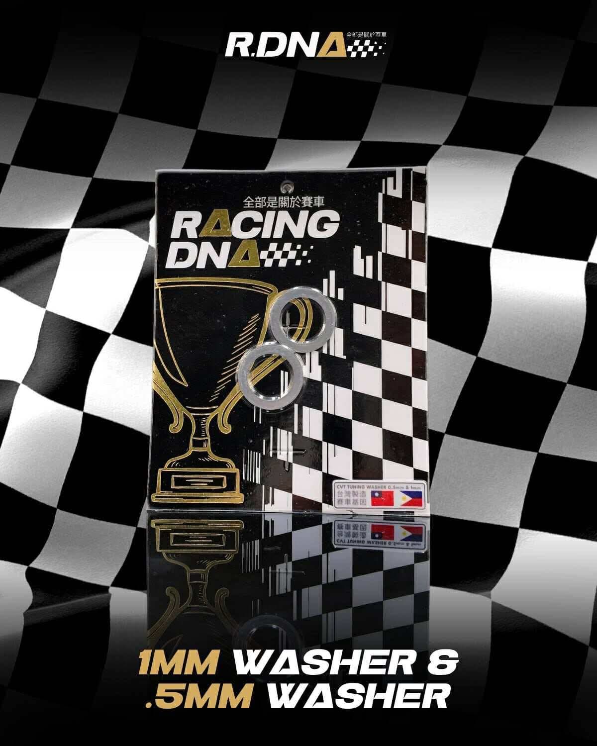 Racing DNA washers